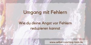 Umgang mit Fehlern