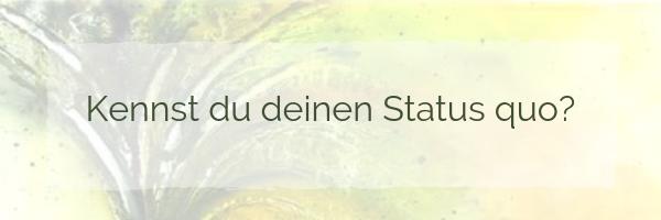 Kennst du deinen Status Quo?