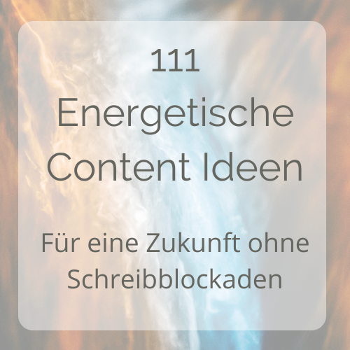 2 Energetische Content Ideen