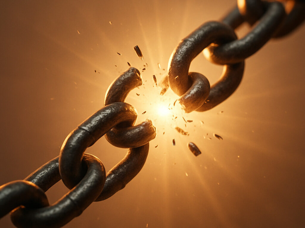 Die Ketten sind gesprengt und die alten Muster endlich durchbrochen