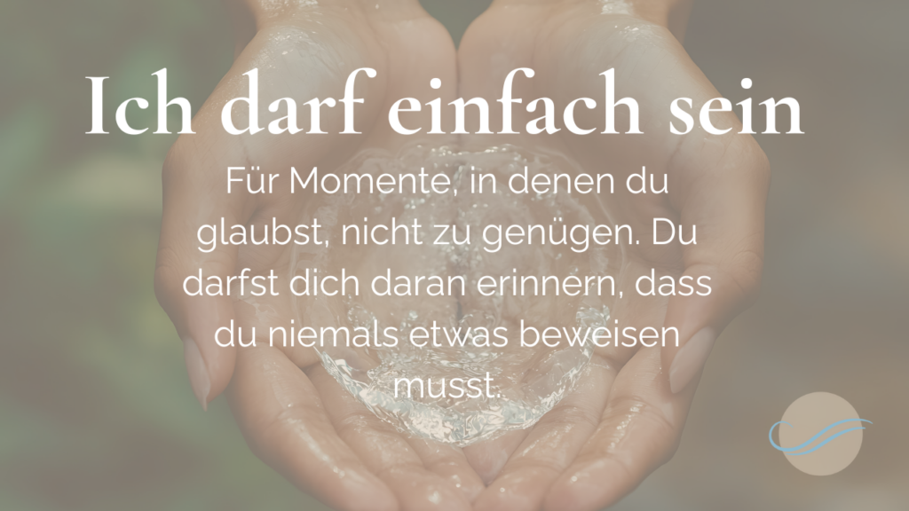 Ich darf einfach sein - Musik zum ankommen