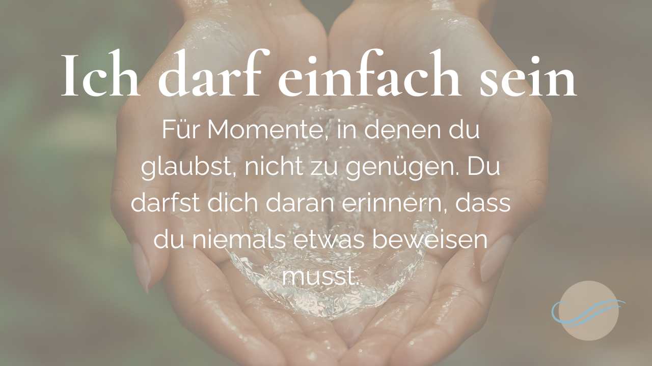 Ich darf einfach sein – ein Lied wie eine Umarmung